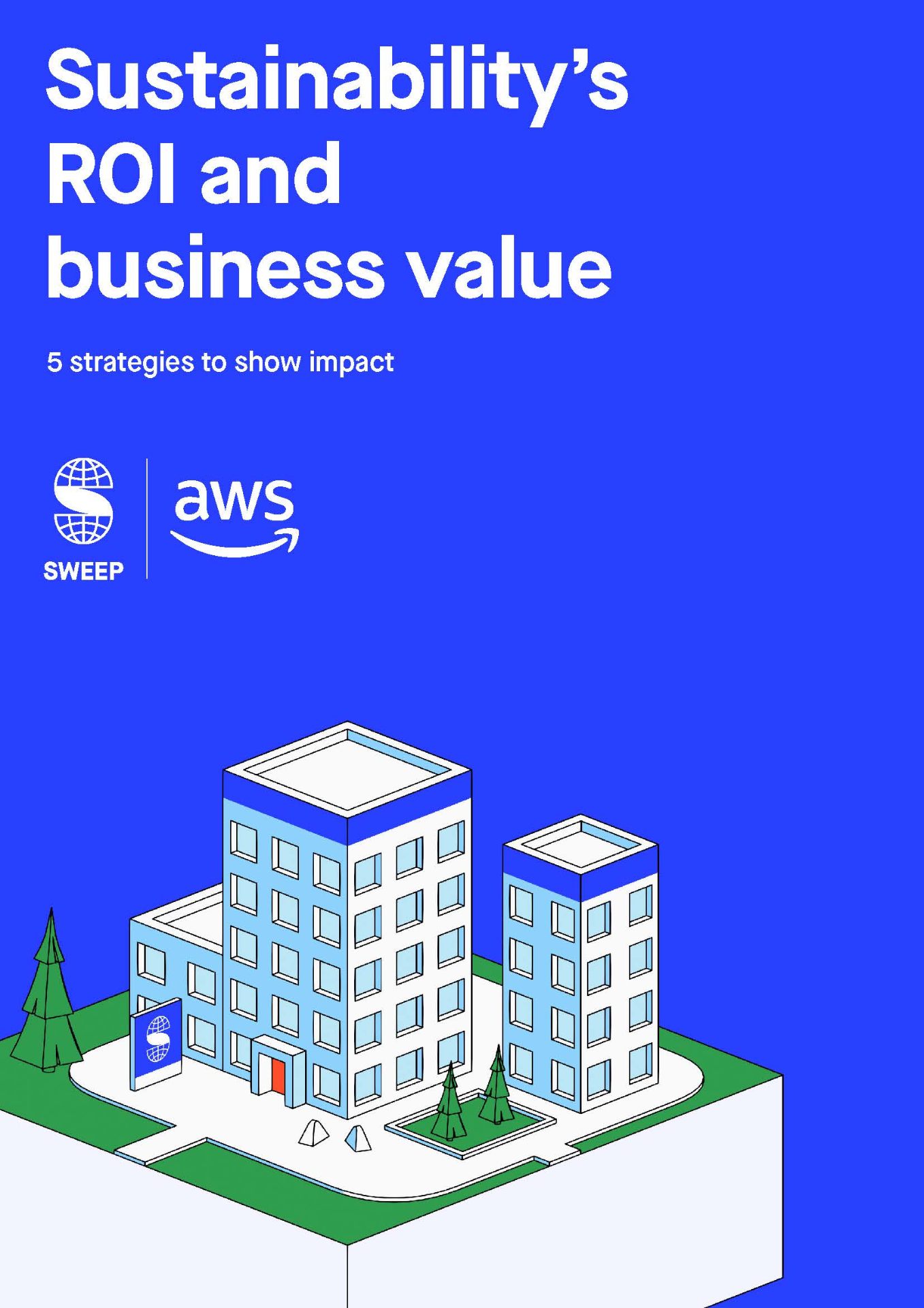Cover of the whitepaper "Sustainability's ROI and business value"